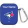 Artinian Toronto Blue Jays Personalized Silicone AirPods Case Cover
