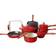 Mahahome - Cookware Set with lid 8 Parts