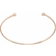 Sif Jakobs N0066-CZ-RG Necklace - Rose Gold/Transparent