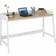 SoBuy FWT41-WN White/Oak Writing Desk 51x125cm