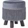 Homescapes Warwick Velvet Foot Stool