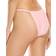 WeWoreWhat Adjustable Ruched Bikini Bottom - Baby Pink