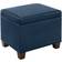 Convenience Concepts Ottomans Blue Pouffe