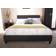 GFW Bed Frame With Padded Headboard Small Double 134x200cm