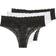 LTS Tall Floral Lace Thongs 3-pack