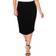 Kasper Women's Plus Size Stretch Crepe Skimmer Skirt