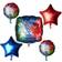 Amscan Foil Balloons PJ Masks Bouquet 5pcs