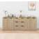 vidaXL 3 Sideboard