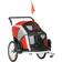 Pawhut Bike Trailer 2-in-1 Pet Stroller for Large Dogs 82x108cm