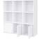 Vasagle Cube White Book Shelf 97.5cm