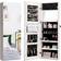 Costway Lockable Frameless Storage - White