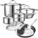 Cooks Standard Multi-Ply Clad Cookware Set with lid 10 Parts