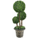 Gymax Artificial Topiary Tree with Real Storage Cabinet