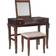 Linon 98373WAL-01-KD-U Angela Dressing Table