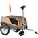 Pawhut vDog Bike Trailer Two-In-One Pet Trolley Stroller Cart Bicycle Carrier