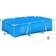 OutSunny Rectangular Steel Frame Pool with Filter Pump 2.52x1.52x0.65m