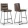 Glamour Home Set of 2 Aulani Frame Bar Stool