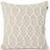 Lexington Rope Deco Cushion Cover Beige, White (50x50cm)