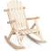 Gymax Solid Wood Rocking Chair