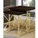 Monarch Specialties CAPPUCCINO Nesting Table