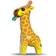 Eugy 650009 Bastelset 3D-Tierfigur "Giraffe" Carletto