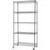 Trinity 36" 5-Tier Wire Rack With Wheels Shelving System