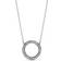 Pandora Circle of Sparkle Necklaces - Silver/Transparent