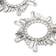 Amina Muaddi Begum Earrings - Silver/Transparent