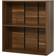 Homcom Wooden 2 Tier Book Shelf