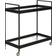 Hudson & Canal Cooper 33'' Wide Cart Trolley Table