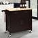 Costway Modern Rolling Kitchen Island Cart Trolley Table