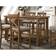 Best Master Furniture Janet Driftwood Dining Table