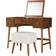 Linon VS058BIR01U Viola Collection Dressing Table