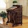 Design Toscano The Captain's Davenport Carved Writing Desk