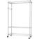 Trinity 3-Tier Rolling Garment Storage Cabinet