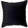 Pillow Perfect Flange Complete Decoration Pillows Black (45.7x45.7cm)