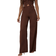 PrettyLittleThing Woven Double Belt Loop Suit Trousers - Chocolate Brown