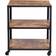 Mind Reader 'Charm' 3 Tier Wood/Metal Cart Trolley Table