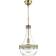 Hudson Valley Hagen Aged Brass Pendant Lamp 27.3cm