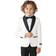 OppoSuits Boy's Pearly Solid Tuxedo Set 3-Piece