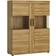 Furniture To Go Cortina Low Wide 2 Glass Cabinet