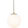 QAZQA Art Deco Gold/Opal Pendant Lamp 20cm