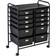 Honey Can Do 12-Drawer Rolling Trolley Table