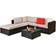 Costway 6 Pieces Outdoor Lounge Set