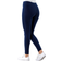 Roman Stretch Plain Leggings - Navy