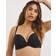 Panache Serenity Plunge Bikini Top - Black