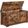 Vasagle LSB060T01 Rustic Brown Storage Bench 100x46cm