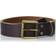 Lucky Brand Men's Leather Belt with Roller Brown