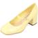 Journee Collection Women's Okenna Heels Yellow Yellow