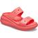 Crocs Classic Crush Platform Sandals - Neon Watermelon